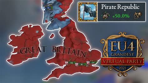How did you like it I found doing this achievement to be very fun, and having naval superiority over GB was hilarious. . Eu4 pirate republic